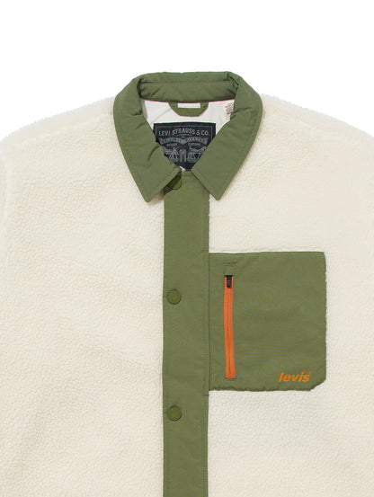 シェルパコーチジャケット ホワイト EGRET