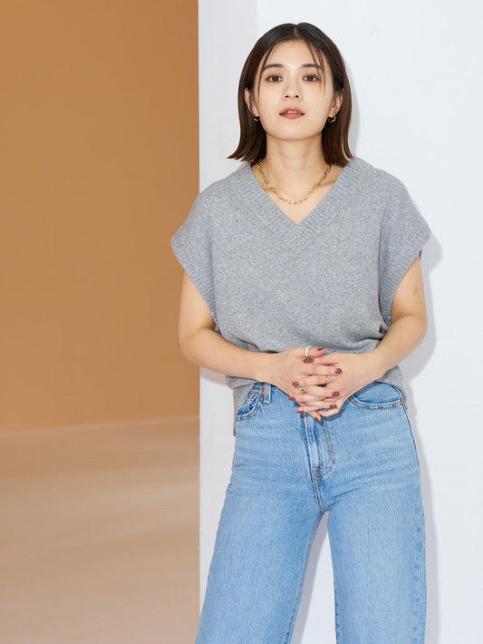 ルーズベスト グレー MID TONE