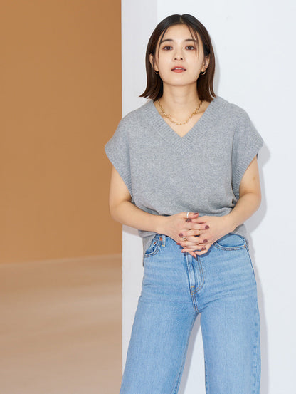 ルーズベスト グレー MID TONE