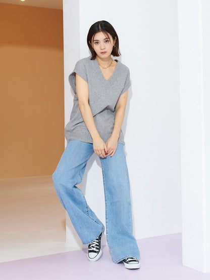 ルーズベスト グレー MID TONE