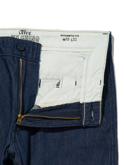 XX CHINO ストレート ダークインディゴ HALF PAST RINSE