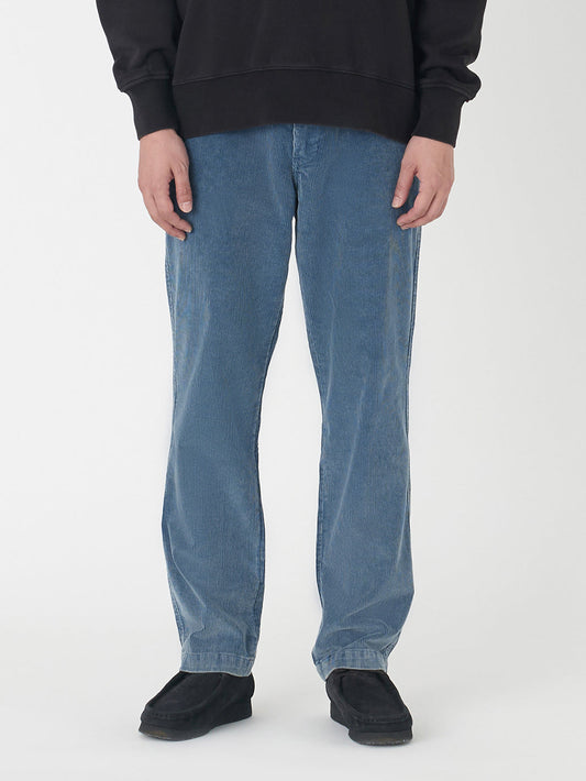 XX CHINO ストレート ミディアムインディゴ BLUE SPRING CORD