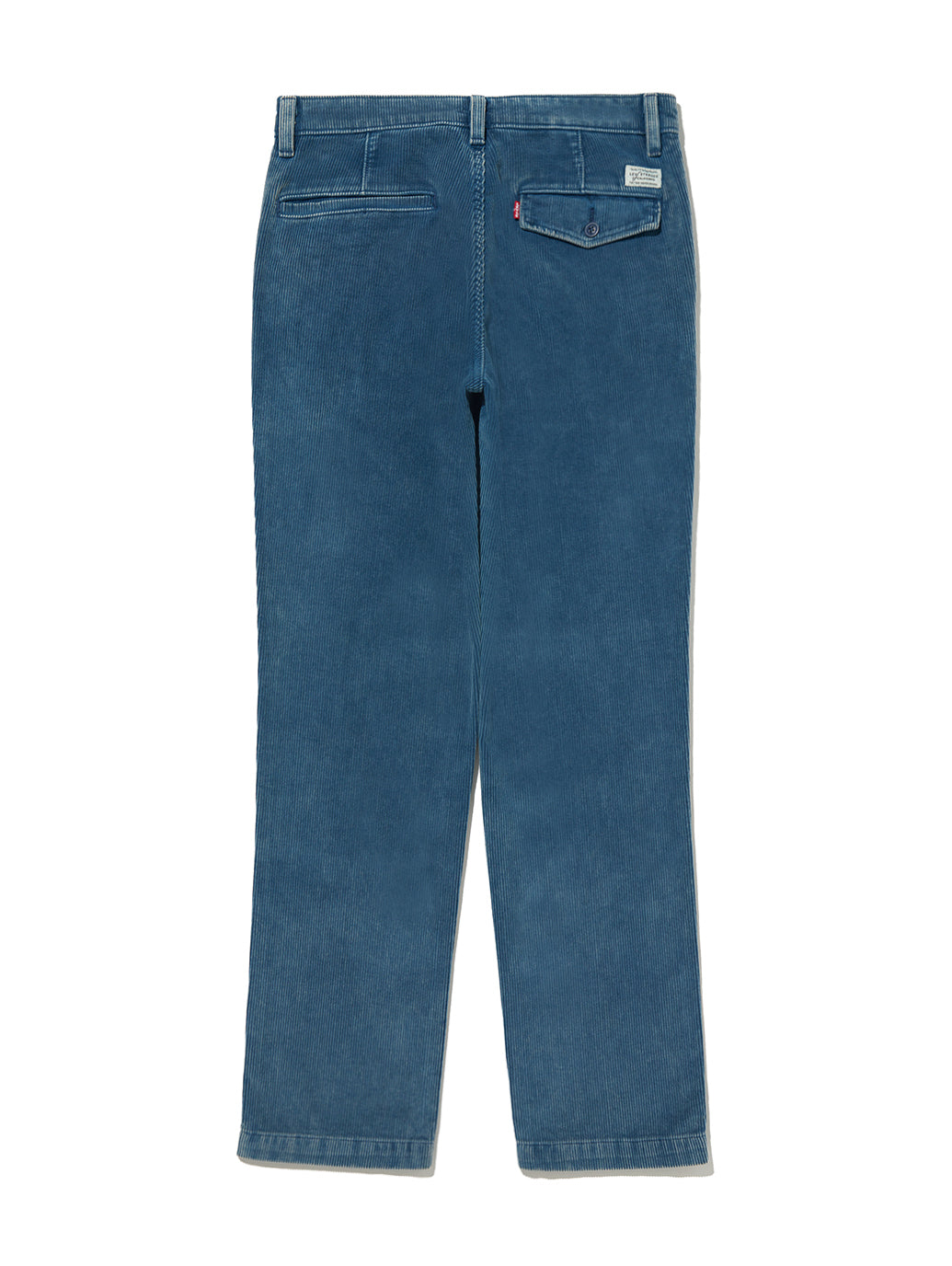 XX CHINO ストレート ミディアムインディゴ BLUE SPRING CORD