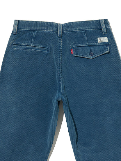 XX CHINO ストレート ミディアムインディゴ BLUE SPRING CORD