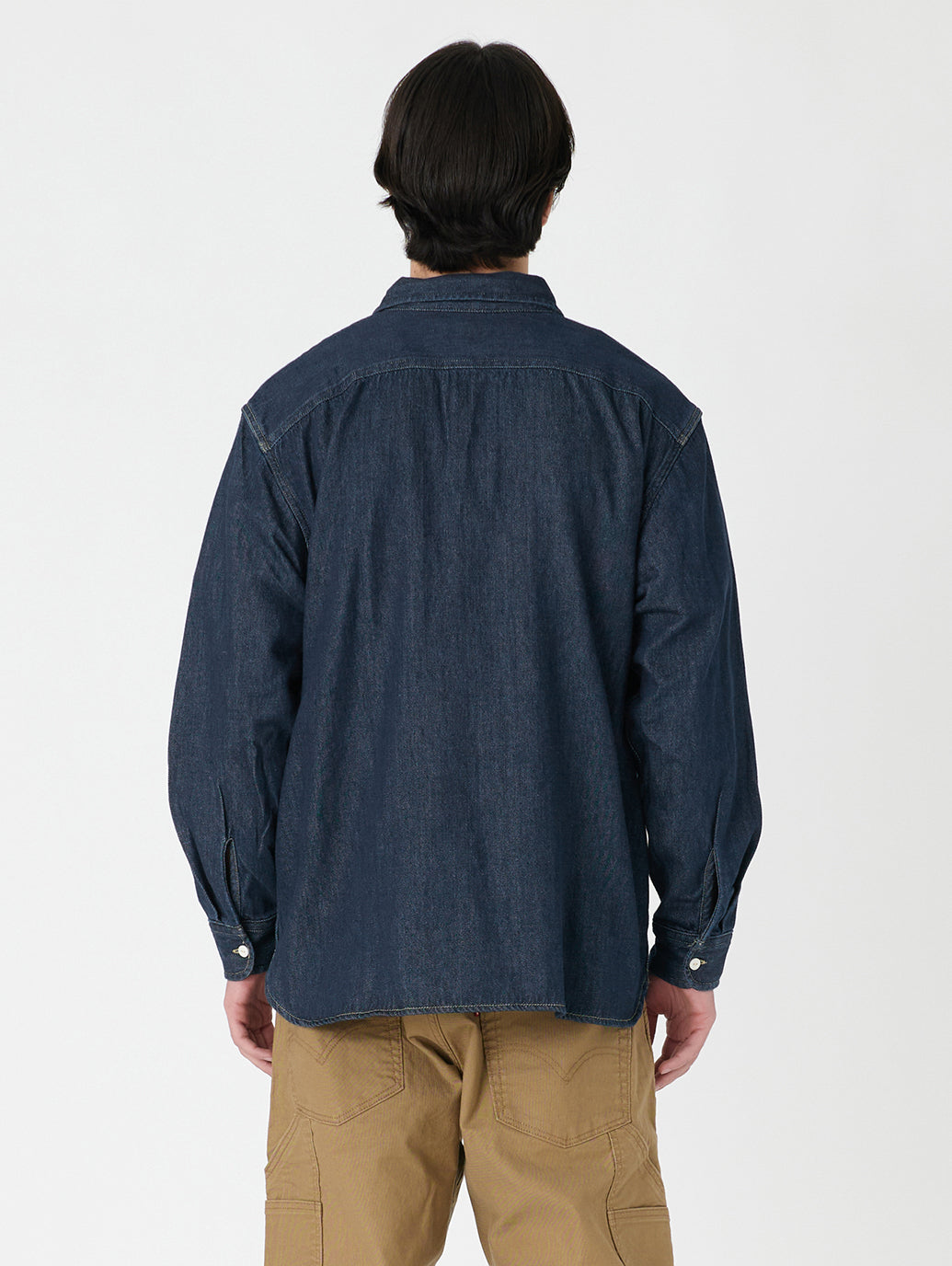 WORKWEAR クラシック ワーカーシャツ ダークインディゴ RINSE