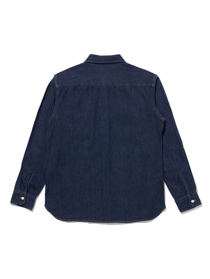 WORKWEAR クラシック ワーカーシャツ ダークインディゴ RINSE