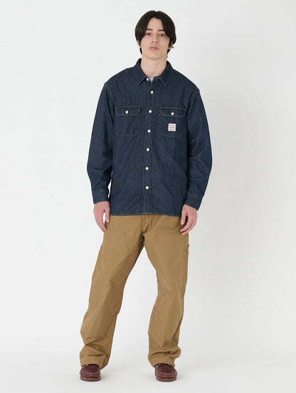 WORKWEAR クラシック ワーカーシャツ ダークインディゴ RINSE
