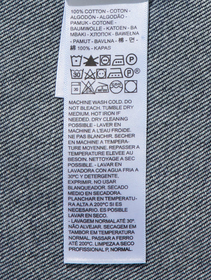 WORKWEAR クラシック ワーカーシャツ ダークインディゴ RINSE