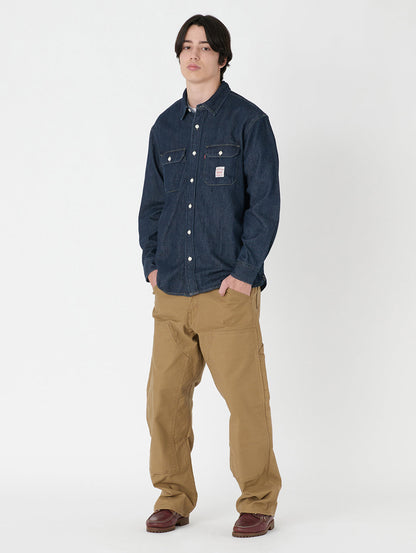 WORKWEAR クラシック ワーカーシャツ ダークインディゴ RINSE