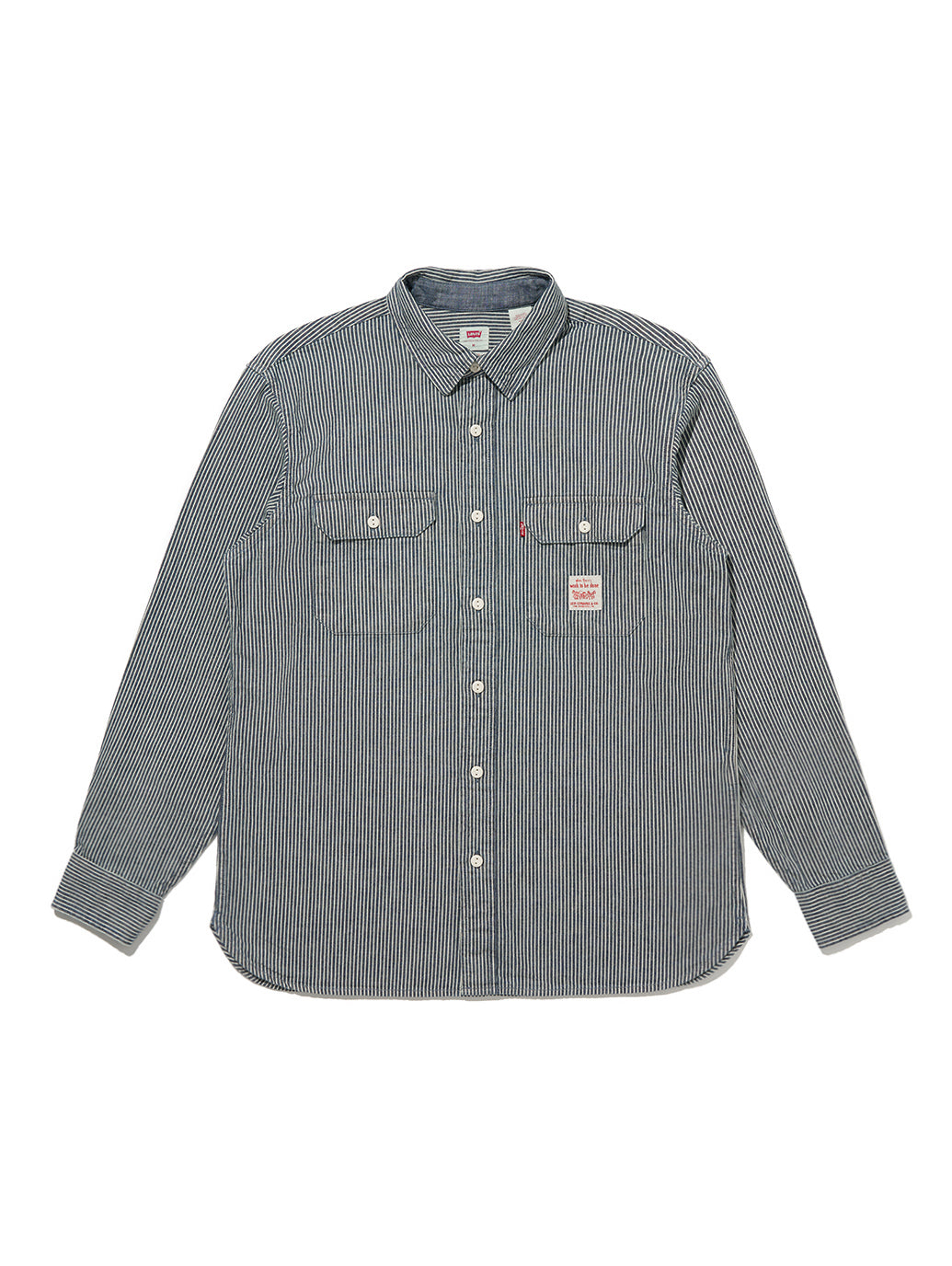 WORKWEAR ワーカーシャツ インディゴ WASHINGTON