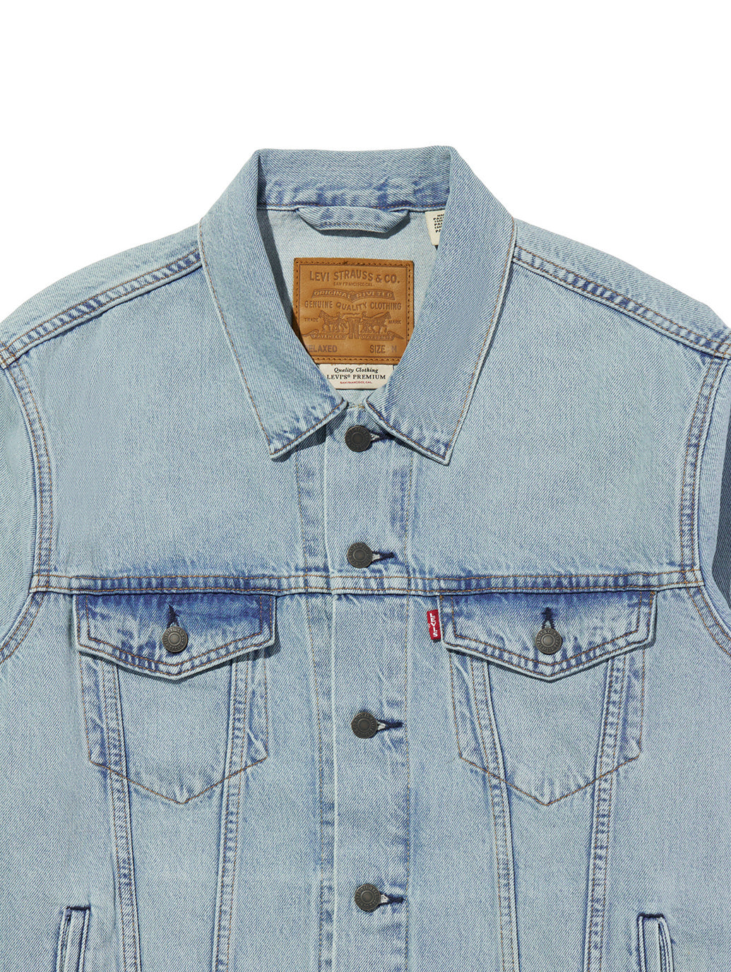 リラックスフィット トラッカージャケット