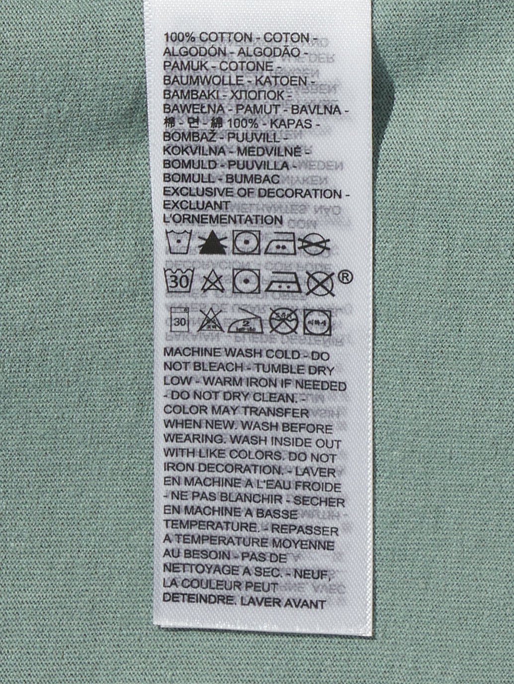 ハーフスリーブTシャツ