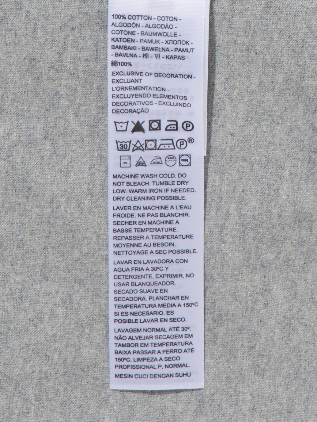 WORKWEAR Tシャツ グレー MID TONE