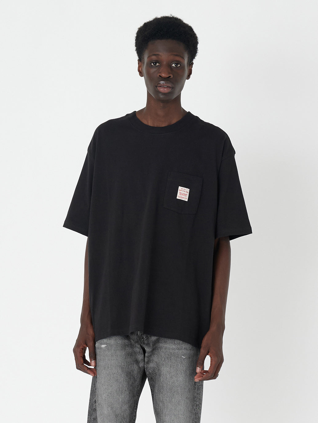 WORKWEAR Tシャツ ブラック METEORITE