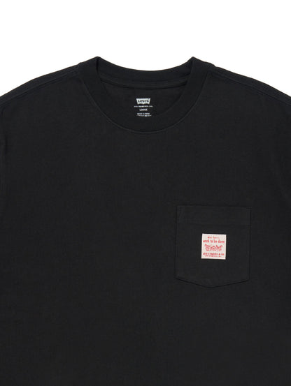 WORKWEAR Tシャツ ブラック METEORITE