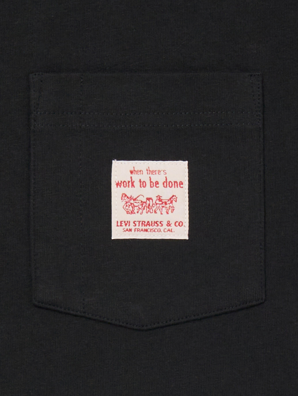 WORKWEAR Tシャツ ブラック METEORITE