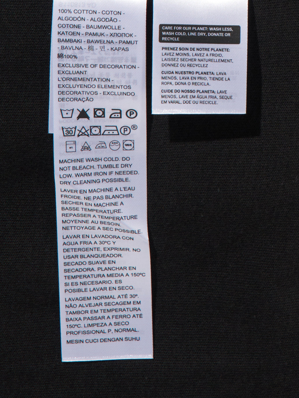 WORKWEAR Tシャツ ブラック METEORITE