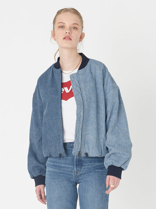 XS BABY ジャケット ミディアムインディゴ JUST HIT