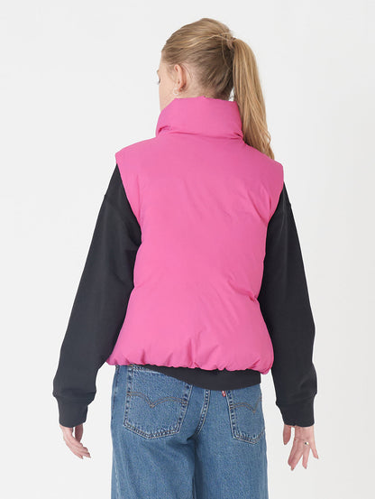 PILLOW ダウンベスト ピンク ROSE VIOLET