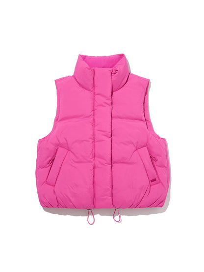 PILLOW ダウンベスト ピンク ROSE VIOLET