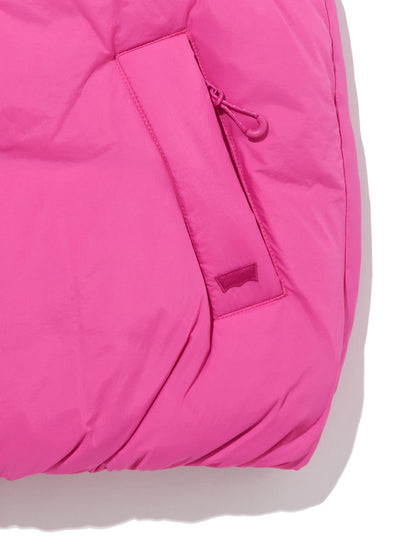 PILLOW ダウンベスト ピンク ROSE VIOLET