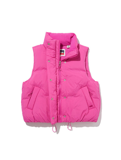 PILLOW ダウンベスト ピンク ROSE VIOLET