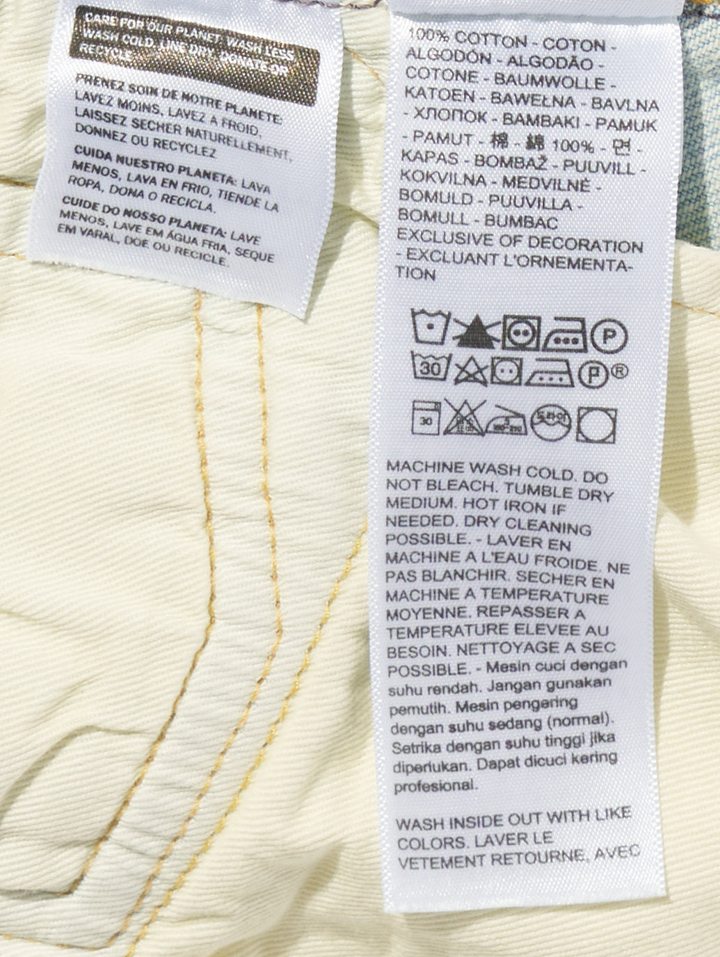 BLUETAB™ 1980's 501® ORIGINAL ジーンズ ライトインディゴ MADE IN JAPAN 