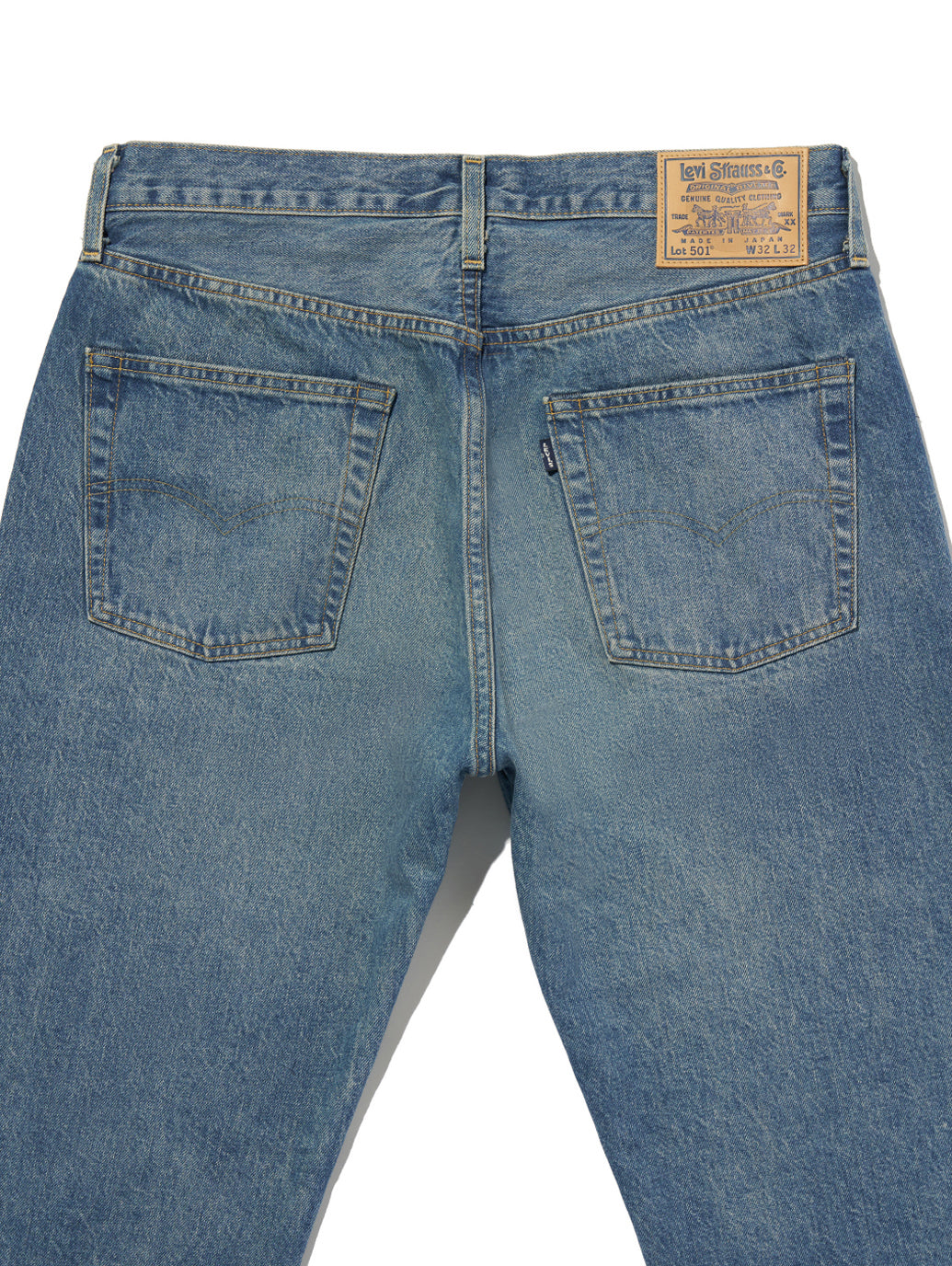 BLUETAB™ 1980's 501® ジーンズ ミディアムインディゴ MADE IN JAPAN