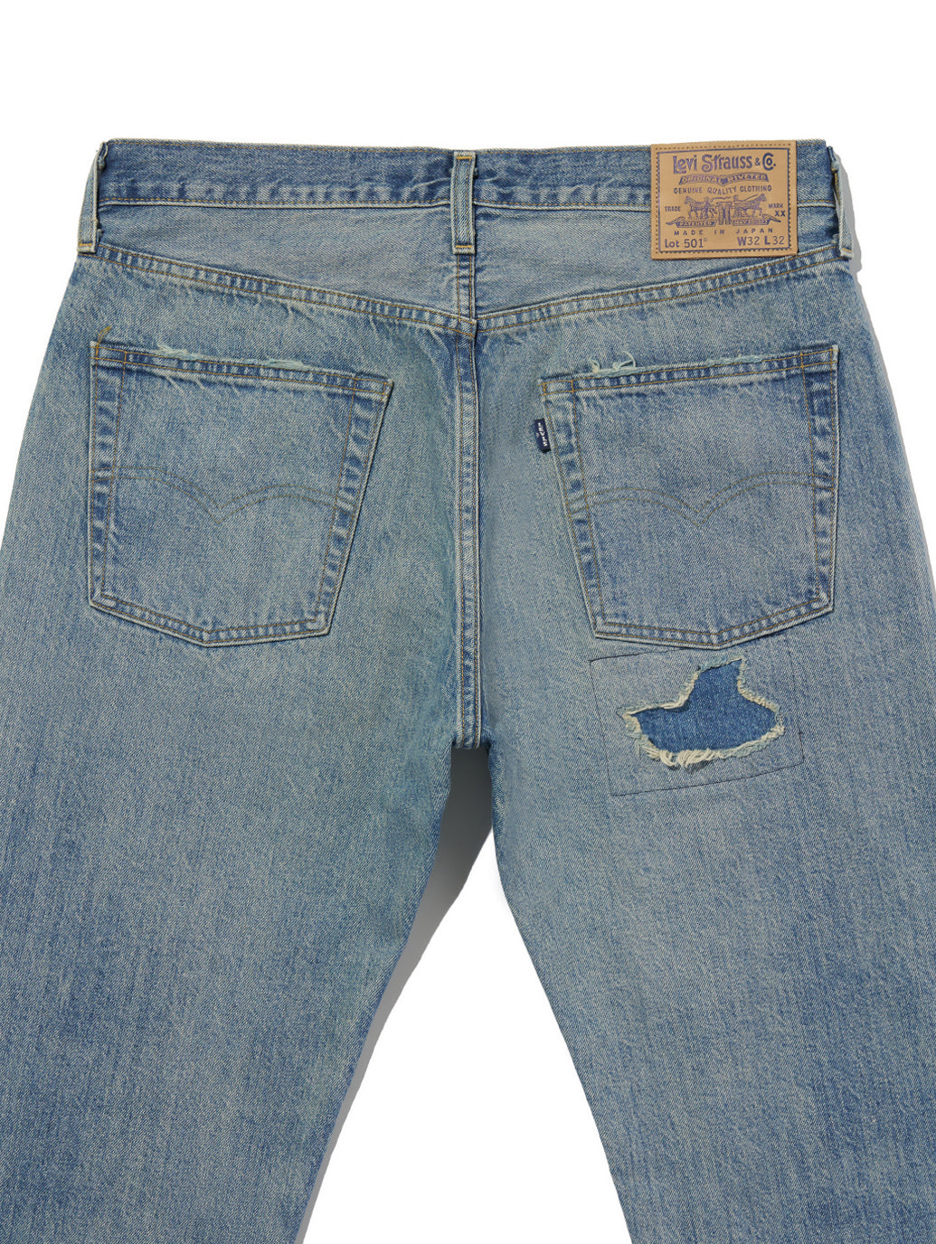 BLUETAB™ 1980's 501® ジーンズ ライトインディゴ MADE IN JAPAN