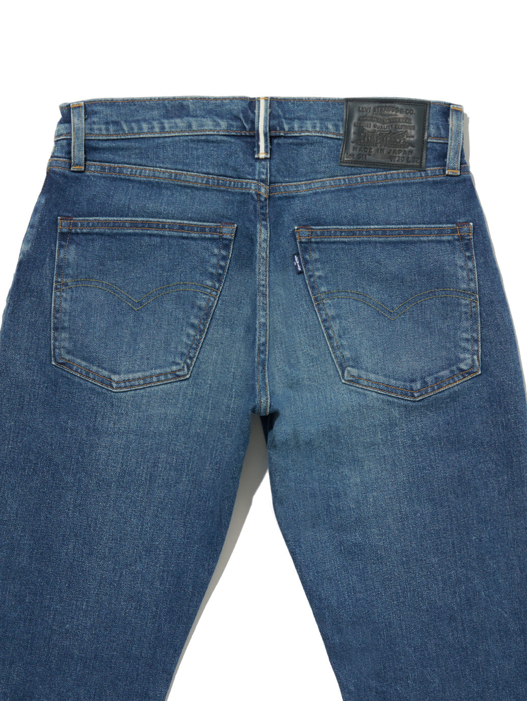 511™ スリムフィット ミディアムインディゴ PURUBURU MADE IN JAPAN