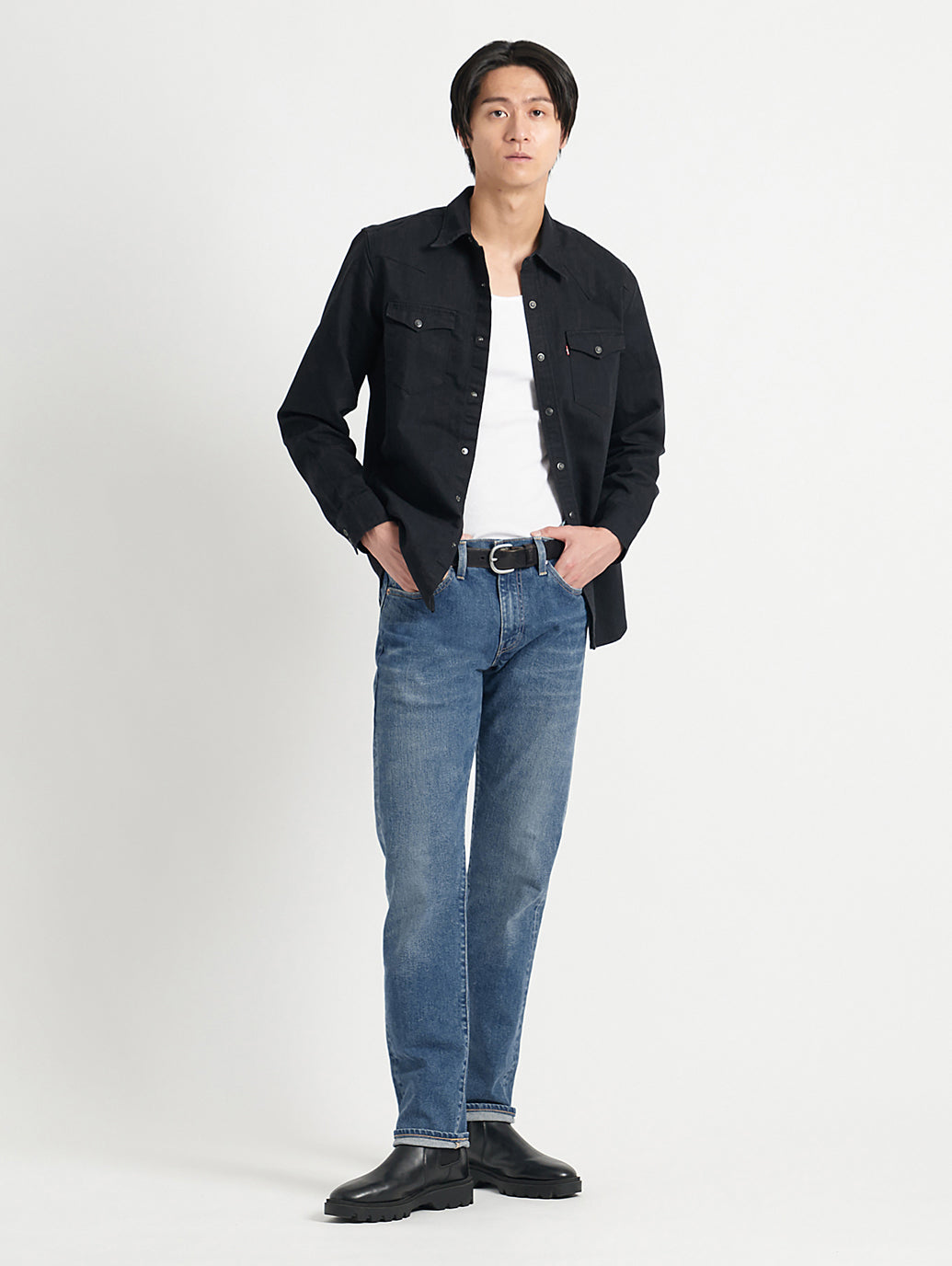 511™ スリムフィット ミディアムインディゴ PURUBURU MADE IN JAPAN