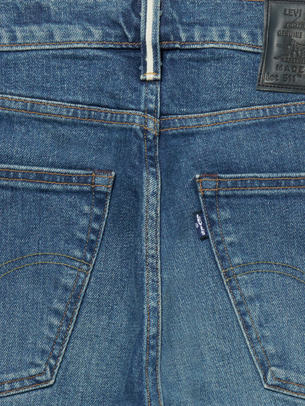 511™ スリムフィット ミディアムインディゴ PURUBURU MADE IN JAPAN