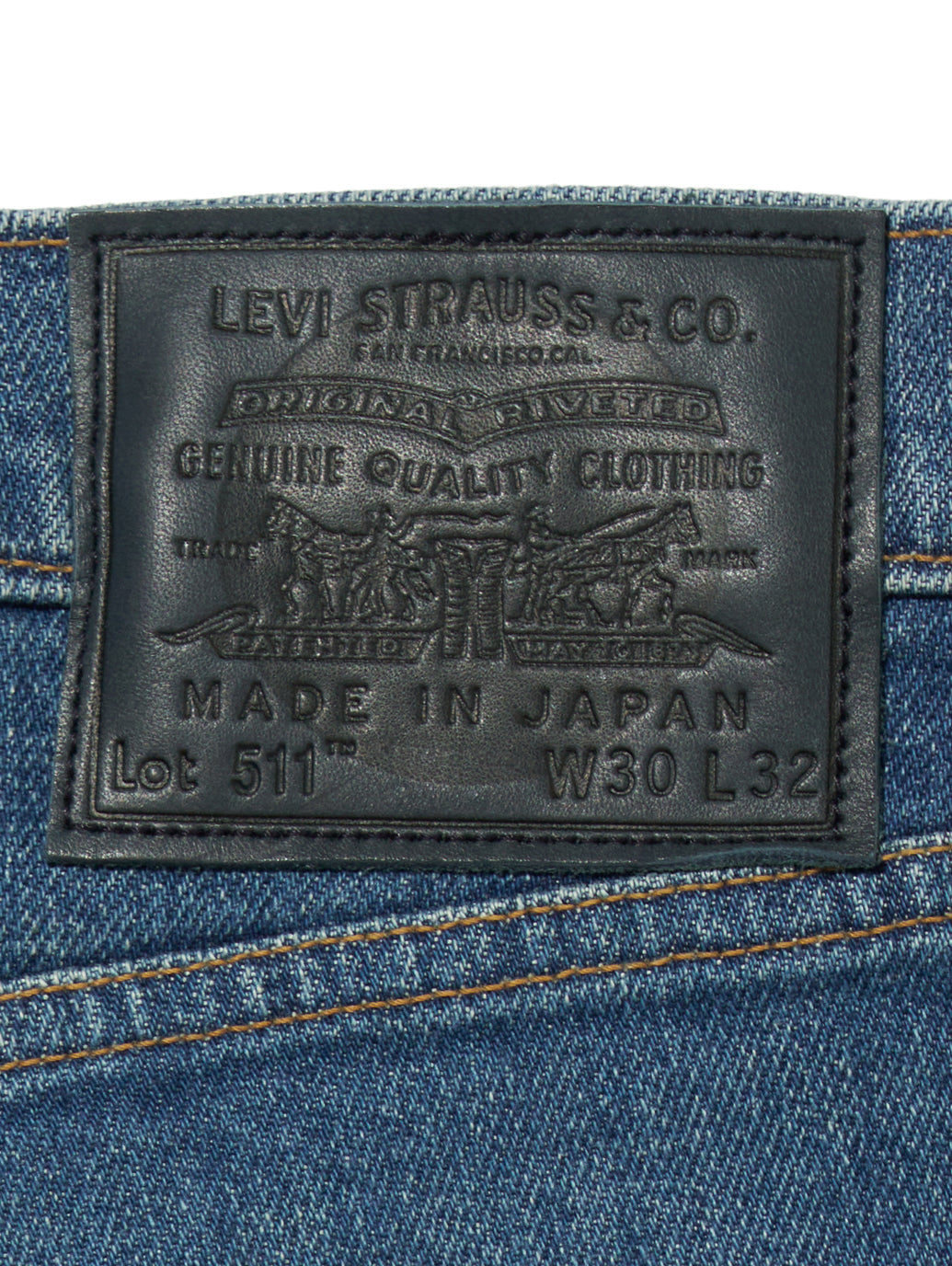 511™ スリムフィット ミディアムインディゴ PURUBURU MADE IN JAPAN