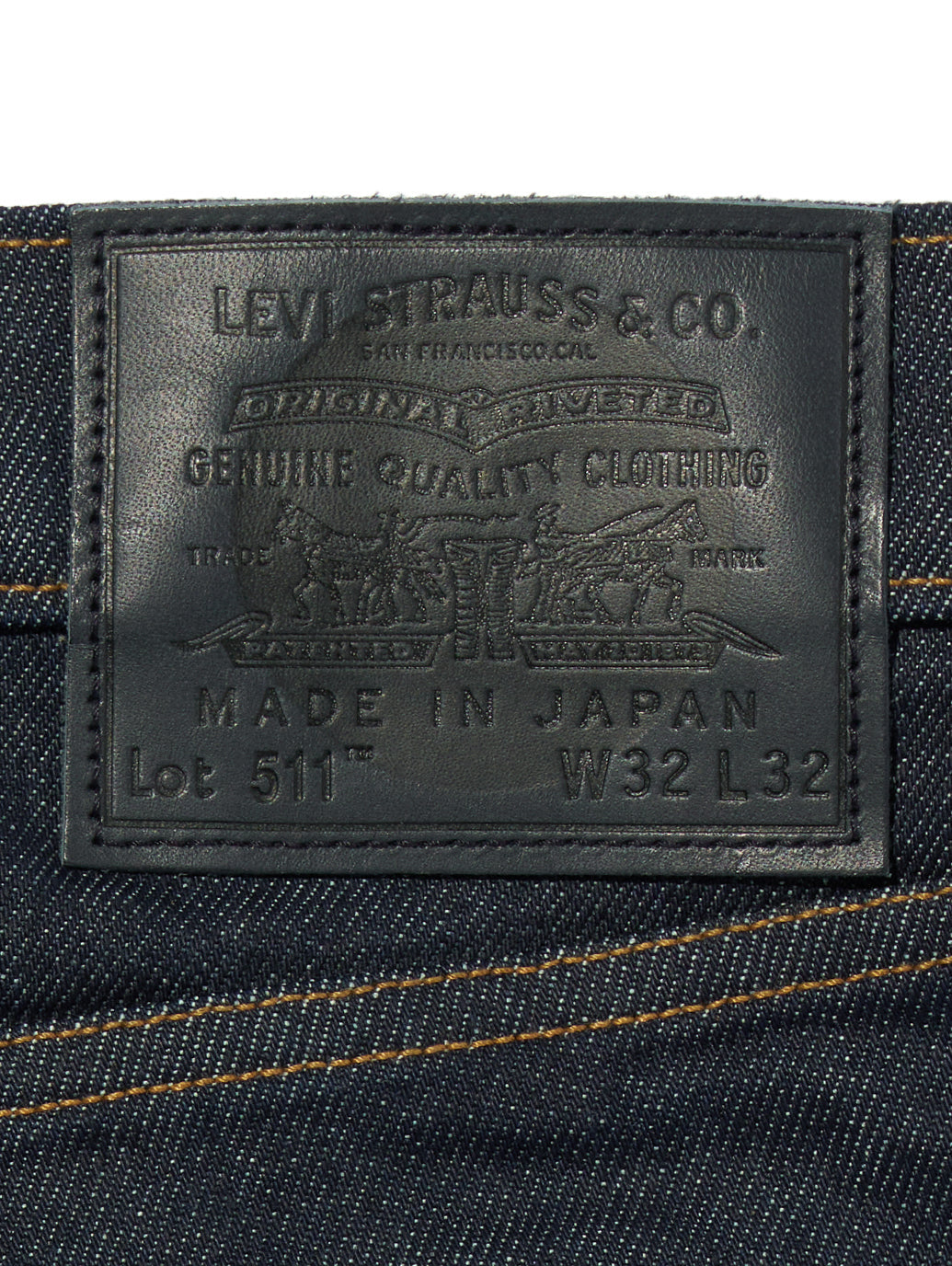 BLUETAB™ 511™ スリムフィット ジーンズ ダークインディゴ MADE IN JAPAN