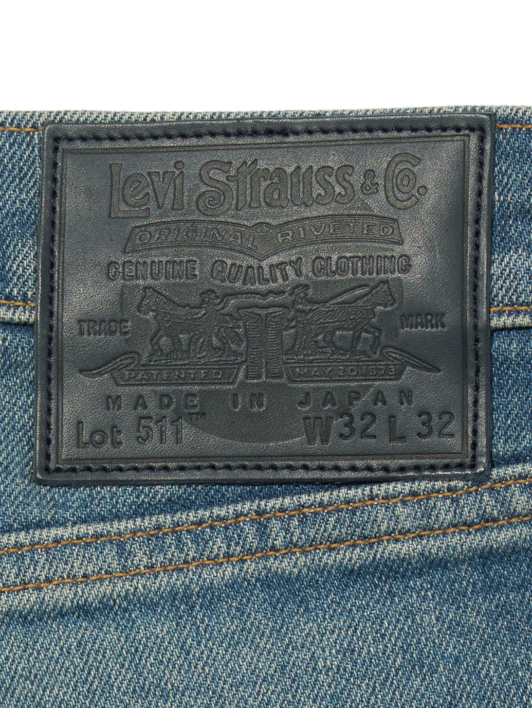 BLUETAB™ 511™ スリムフィット ミディアムインディゴ MADE IN JAPAN