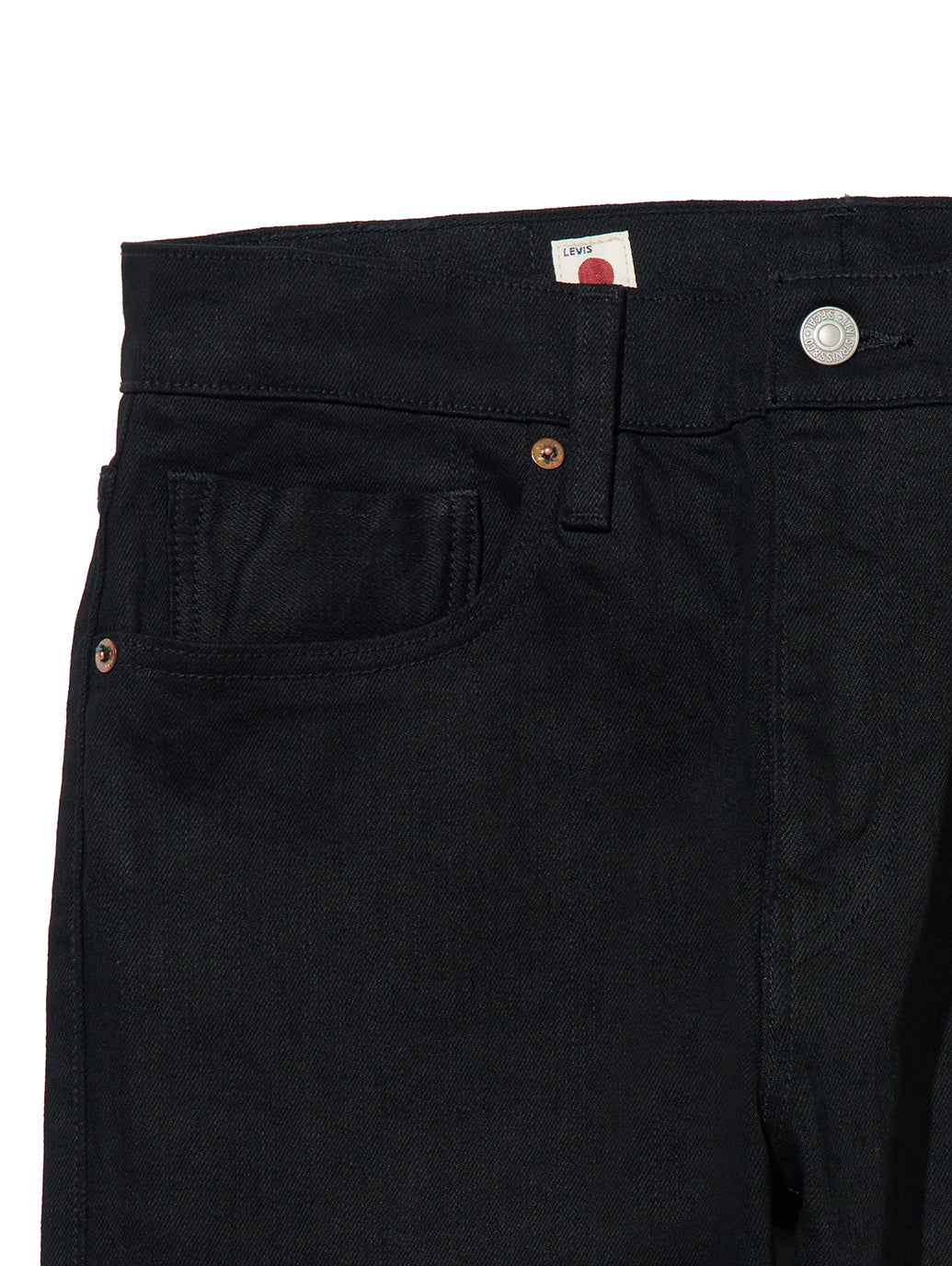 512(TM) スリムテーパードジーンズ ブラック RINSE MADE OF JAPAN