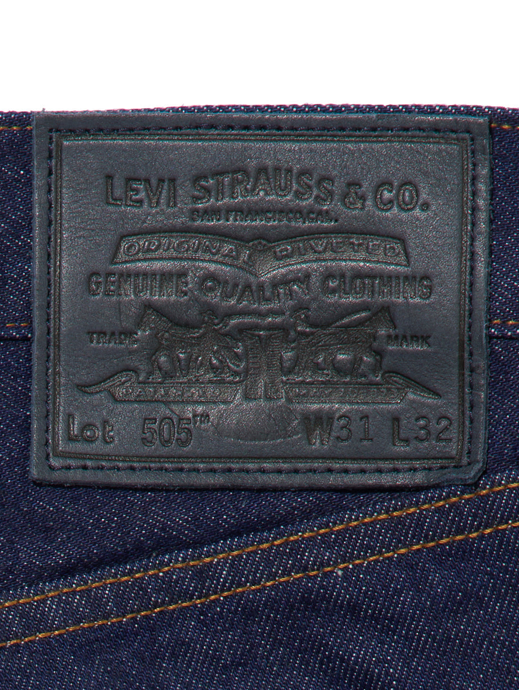 505™ レギュラーフィット ダークインディゴ RINSE MADE OF JAPAN