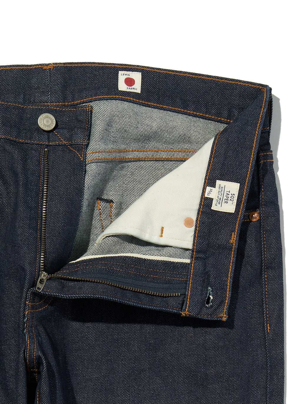 BLUETAB™ 502™ テーパードフィット ジーンズ ダークインディゴ MADE OF JAPAN