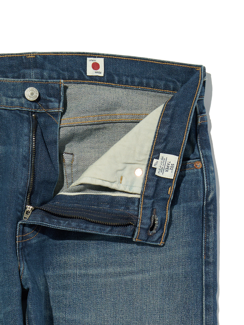 502™ テーパードジーンズ ミディアムインディゴ RIGAN MADE IN JAPAN