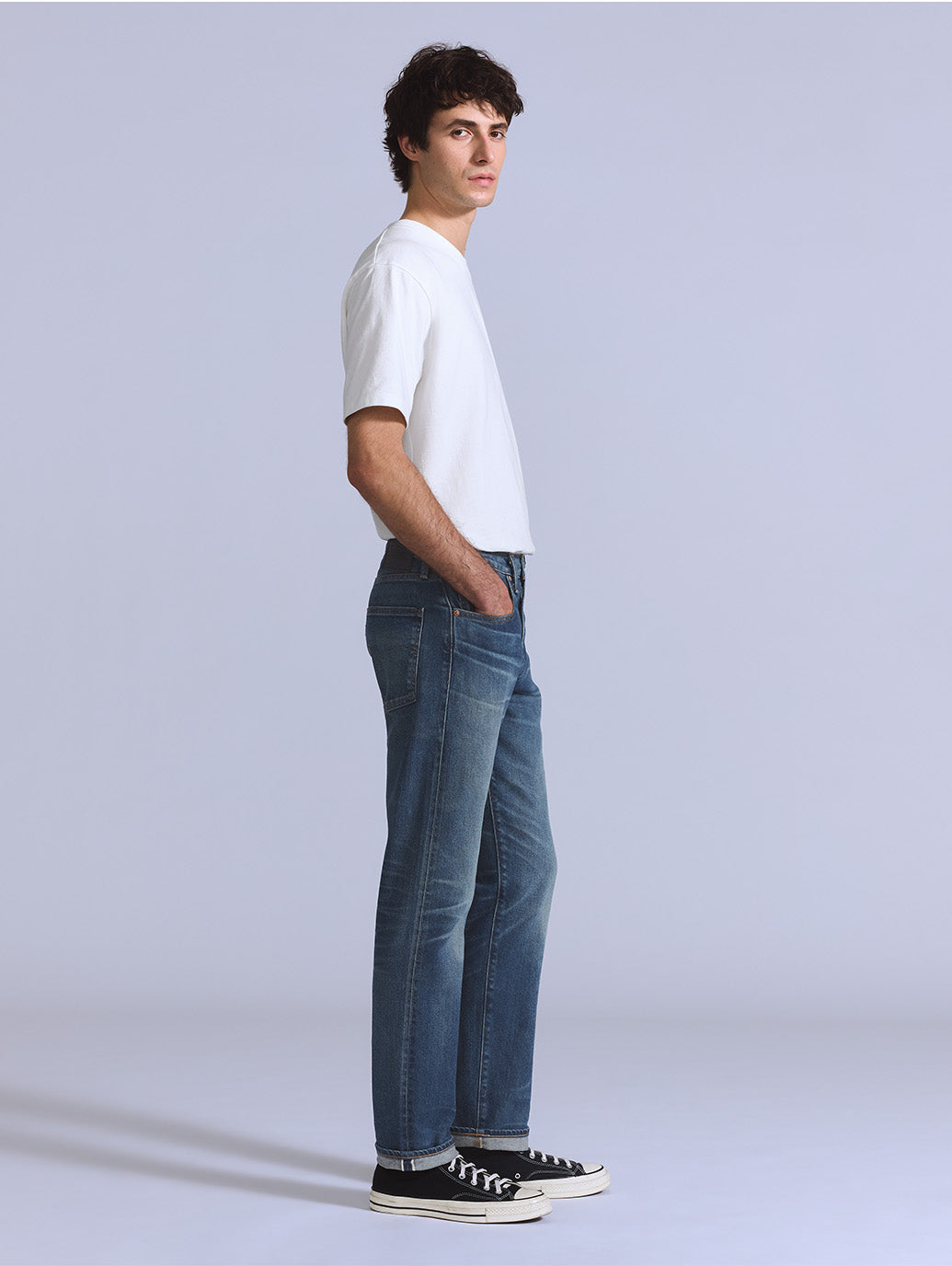 502™ テーパードジーンズ ミディアムインディゴ RIGAN MADE IN JAPAN