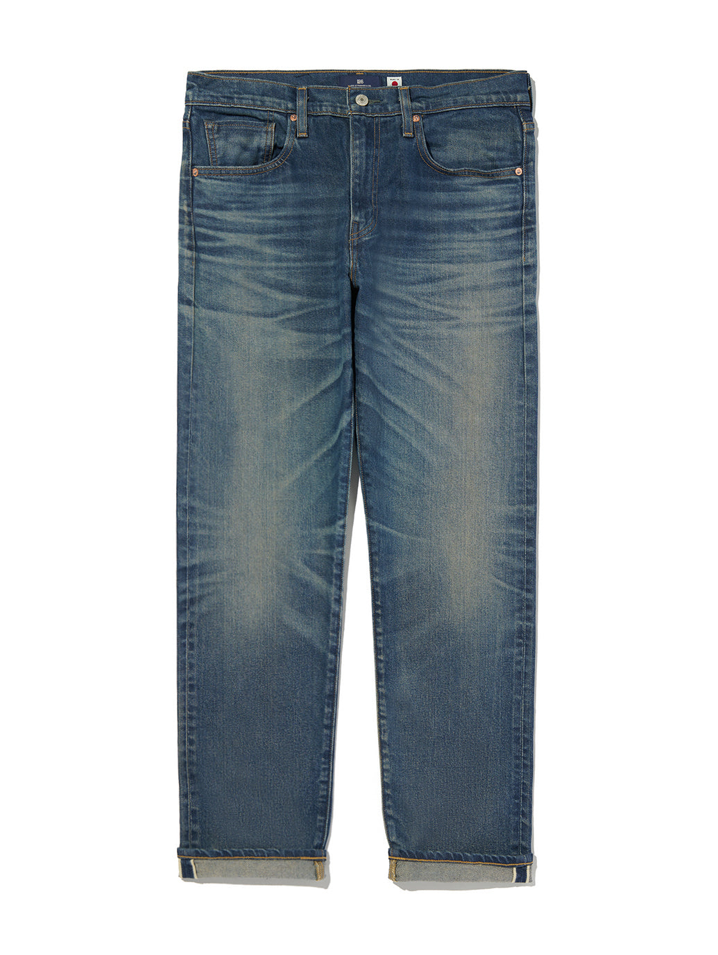 BLUETAB™ 502™ テーパードジーンズ ミディアムインディゴ MADE IN JAPAN