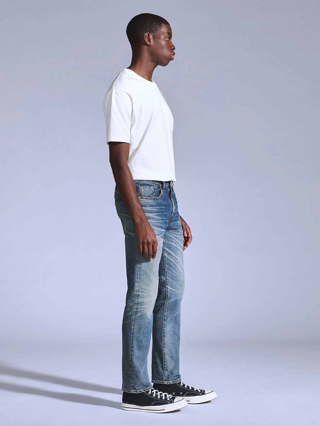 BLUETAB™ 502™ テーパードジーンズ ミディアムインディゴ MADE IN JAPAN