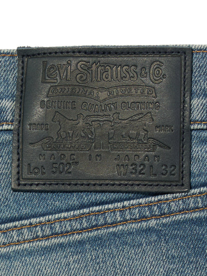 BLUETAB™ 502™ テーパードジーンズ ミディアムインディゴ MADE IN JAPAN