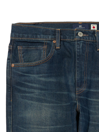 BLUETAB™ 502™ テーパードジーンズ ミディアムインディゴ MADE IN JAPAN