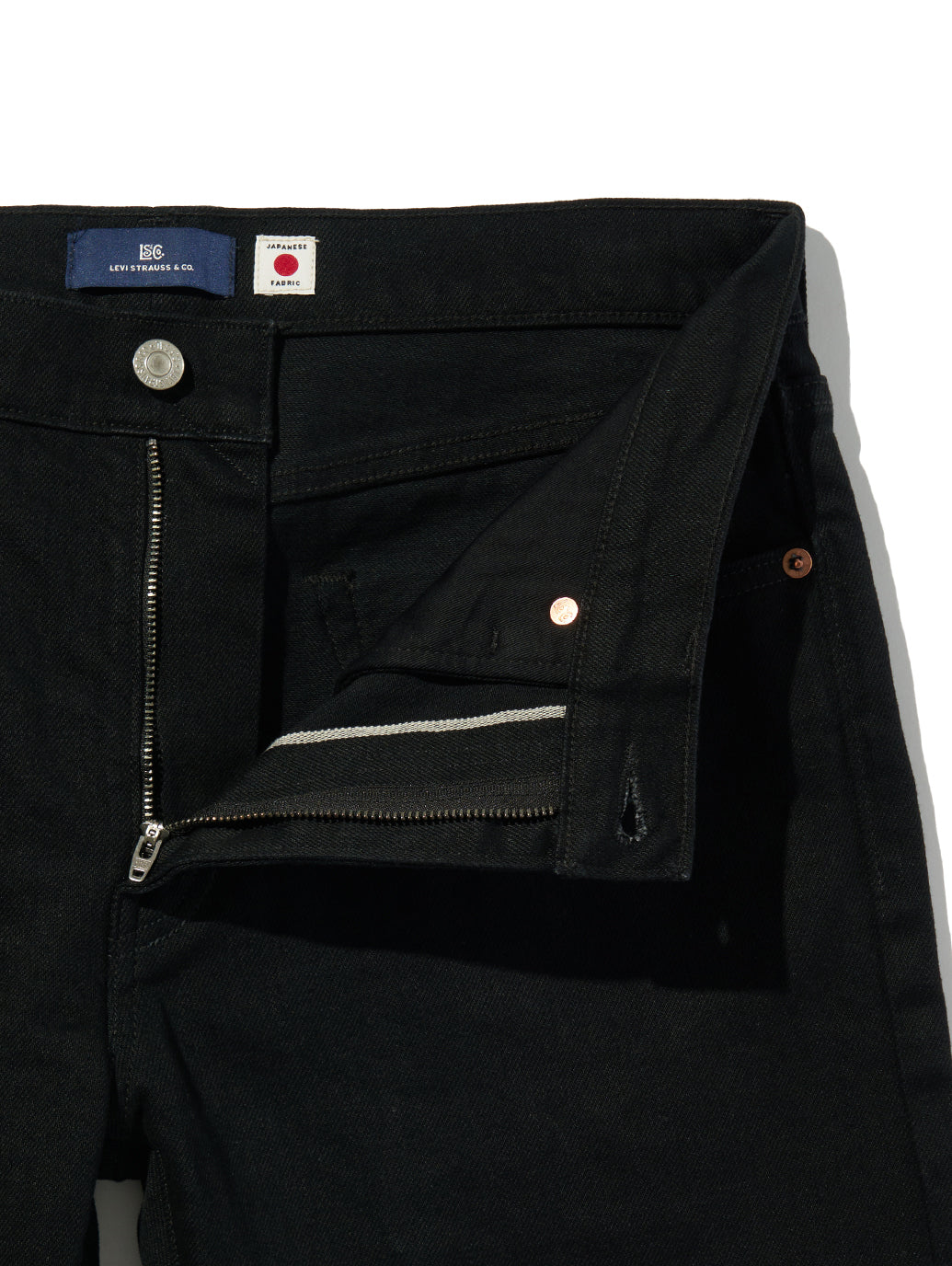 BLUETAB™ 502™ テーパードフィット ジーンズ ブラック