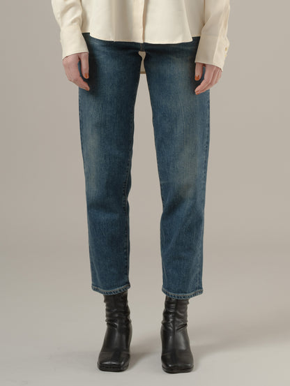 BLUETAB™ COLUMN ジーンズ ミディアムインディゴ MADE IN JAPAN