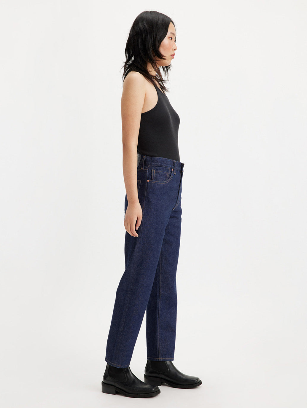 カラムジーンズ ダークインディゴ RINSE MADE OF JAPAN