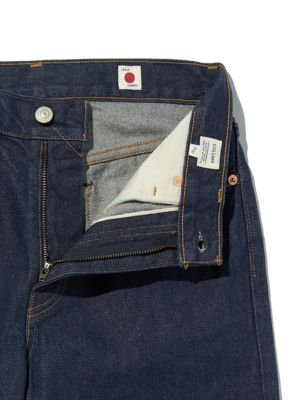 カラムジーンズ ダークインディゴ RINSE MADE OF JAPAN