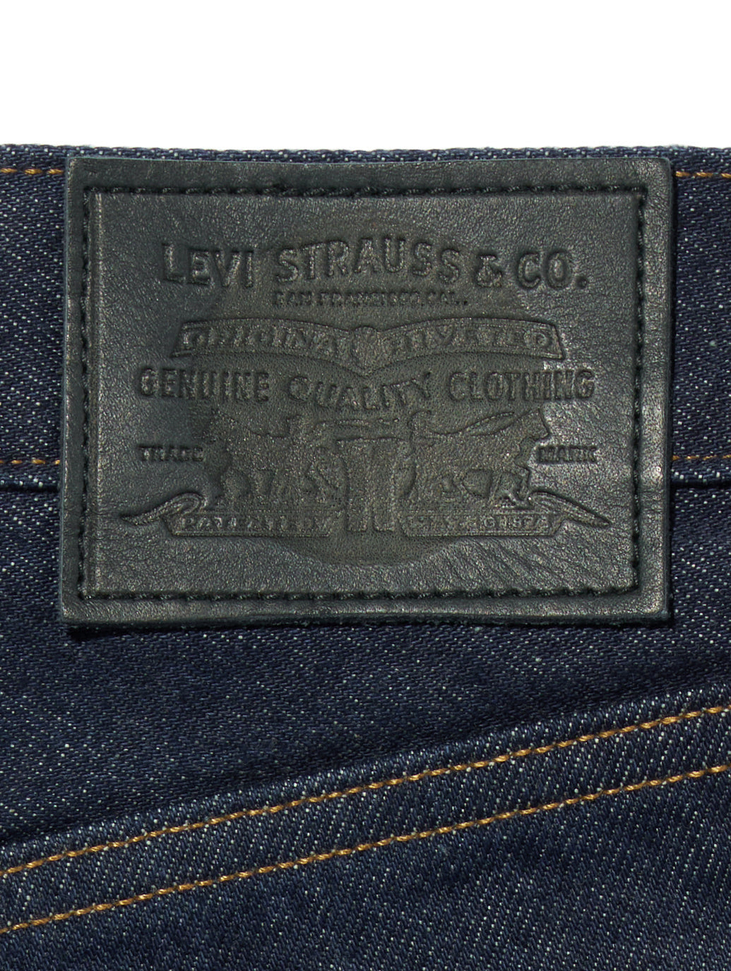 カラムジーンズ ダークインディゴ RINSE MADE OF JAPAN