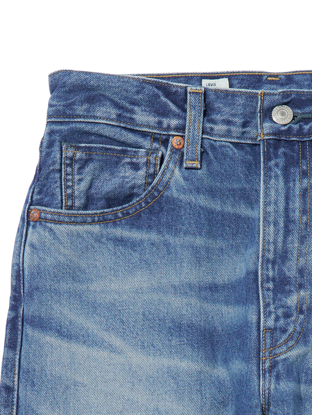 MADE IN JAPAN カラムジーンズ ミディアムインディゴ MONSHO